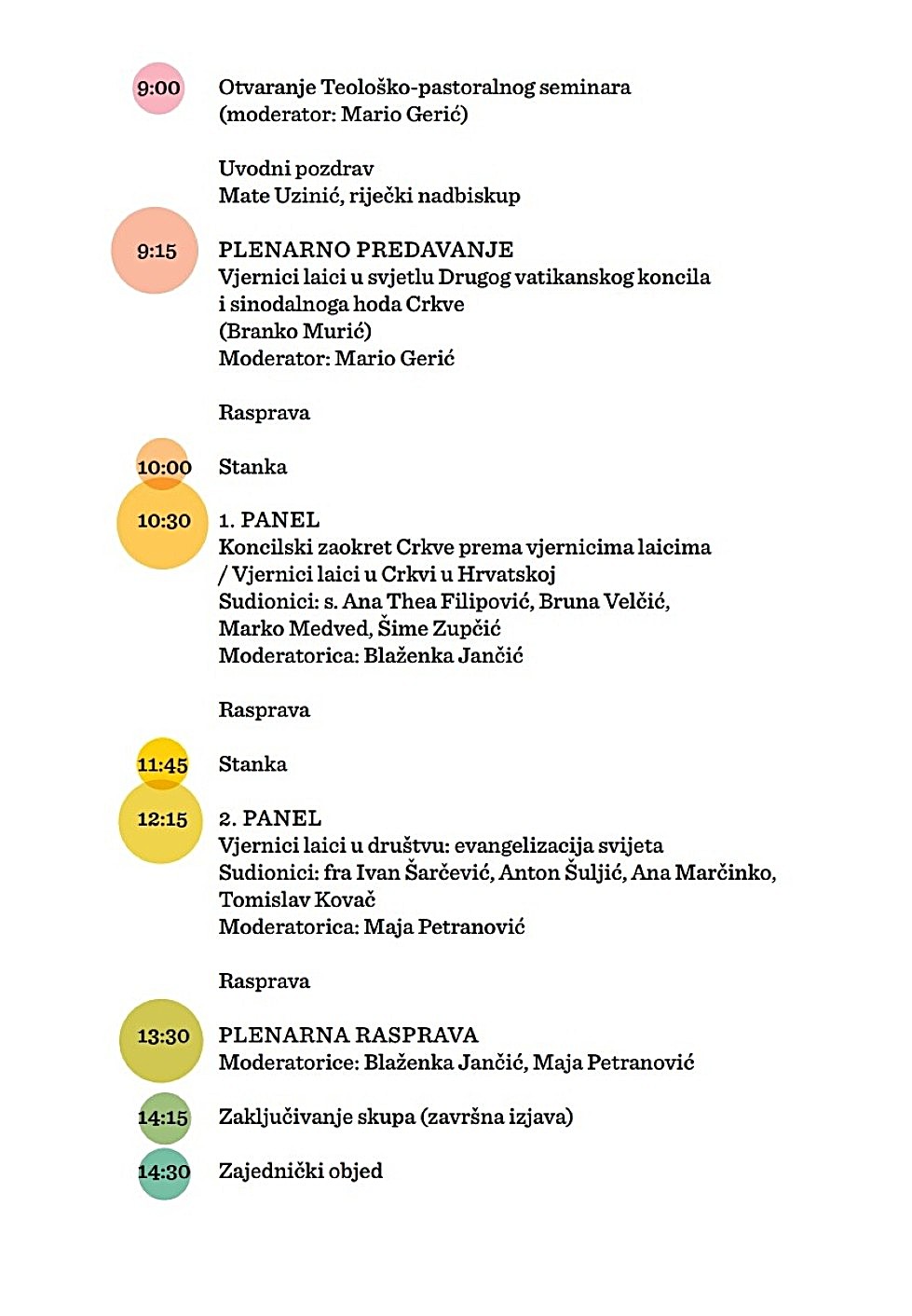 Pripreme za kolokvij: Vjernici laici u Crkvi i društvu » naslovna